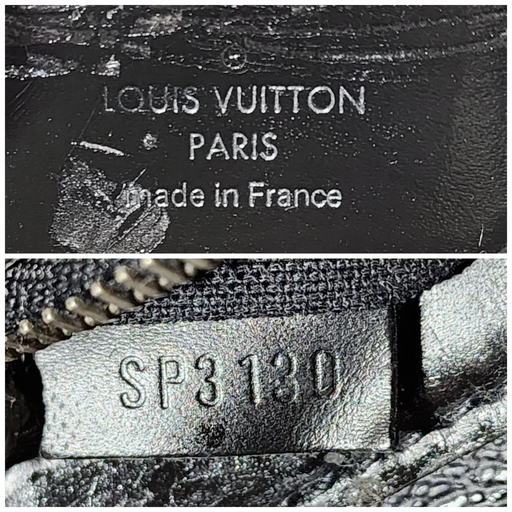 Louis Vuitton Damier Graphite Renzo Messenger Bag Grey/Black